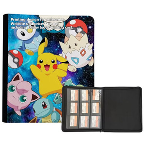 Low Price Pokemon Binders For $1 PU Material & Customizable | Alibaba.com