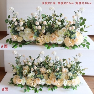 <span class=keywords><strong>Un</strong></span> Elegante <span class=keywords><strong>Arco</strong></span> di Fiori in Seta Trasforma i Fondali per Cerimonie Nuziali, Ricevimenti, Celebrazioni e Decorazioni per Proposte di Matrimonio - Product Image 5