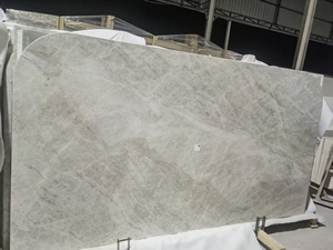 Dalles de quartzite Taj Mahal du Brésil en gros, dalles de quartzite Naica polies, quartzite gris pour comptoirs de cuisine, dessus de vanité et revêtements muraux - Product Image 2