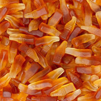 Dulces Bajos en Azúcar con Sabor a Frutas, Caramelos Personalizados, Golosinas Suaves, Confitería Halal, Gomitas