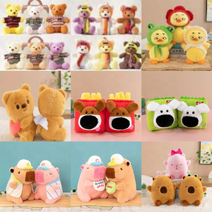 Boodoo Anime Bat Cool Man Cartoon Dolls Custom Plush Toy Soft Toy Not Stuffed Animals 20-25cm Stress Relief Claw Machine Toys - Product Image 2