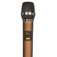 Console de mixage audio miniature 4 canaux BHA G4-M1 avec deux microphones UHF, égaliseur, streaming en direct pour la scène, prix de gros OEM