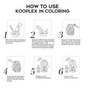 Kit Professionale per Riparazione Capelli, <span class=keywords><strong>Trattamento</strong></span> per Capelli Danneggiati Kooplex NO.1 NO.2 NO.3, Prodotti per la Cura dei Capelli - Product Image 6