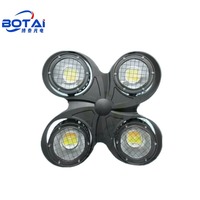 BOTAI haute luminosité RGBW hybride scène lumière 4 yeux COB 50,000H durée de vie 30W LED tête mobile lumières DMX contrôle faisceau aluminium