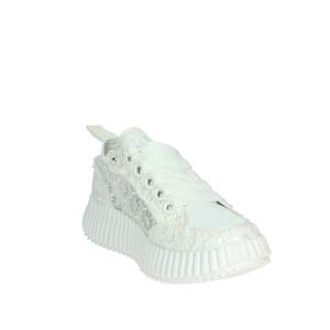 Zapatillas Cult Donna CLW445000 Bianco Canvas, Zapatos Modernos - Product Image 5