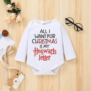 Ropa Navideña para Niños, Conjuntos para Bebés Recién Nacidos, Traje de Santa Claus Unisex de Algodón para Exportación - Product Image 3