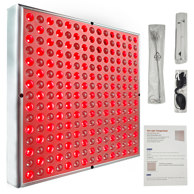 Shanglaite Hot Sale Desktop LED Phototherapy Panel 660nm/850nm Red Light Therapy Device Pore Cleaning for Home Pain Relief US