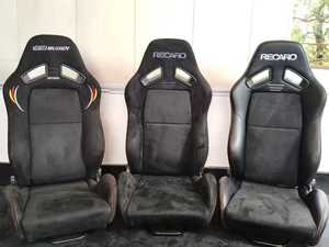 Sedile da Corsa Recaro SR7 Modificato in Fibra di Carbonio con Schienale Regolabile e Spugna a Memoria a Lento Ritorno, Sedile Sportivo per Simulatore di Pista - Product Image 6