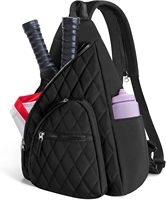 Sac à bandoulière personnalisé pour pickleball, sac à dos pour raquettes de pickleball, sac de pickleball pouvant contenir 4 raquettes, sac à bandoulière, sac pour raquettes de badminton