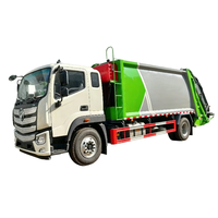 Camion à ordures compacteur Foton Auman 18CBM pour l'assainissement municipal