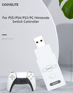 Coov-adaptador inalámbrico DS50 para PS3, convertidor transmisor BT para PS4, <span class=keywords><strong>PS5</strong></span>, Switch, <span class=keywords><strong>PC</strong></span>, receptor de consola - Product Image 6