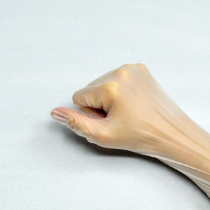 Gants jetables en vinyle PVC transparents, sans <span class=keywords><strong>poudre</strong></span> et sans enduit, pour usage alimentaire - Product Image 3