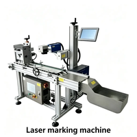 Machine de marquage laser UV avec alimentation automatique pour le codage des crayons à sourcils cosmétiques, prise en charge du codage un article-un code, anti-contrefaçon complète