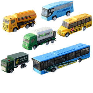 โรงงานจิซจัดจำหน่ายรถโมเดลอัลลอยสำหรับเด็ก รถวิศวกรรมโลหะที่ทนทาน รถทำความสะอาดเมือง และรถดับเพลิงโดยตรง - Product Image 3