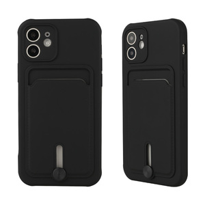 Uslion — <span class=keywords><strong>coque</strong></span> de protection en TPU épais pour téléphone, pochette à cartes pour Samsung Funda, Mini <span class=keywords><strong>coque</strong></span> pour iphone 13 12 11 pro Max, 2.0mm - Product Image 1