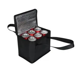 Bolsa Térmica Aislante Reutilizable de Lujo, con Diseño de Letras Impresas, Cierre de Cremallera, para Entrega de <span class=keywords><strong>Comida</strong></span> en Moto - Product Image 1