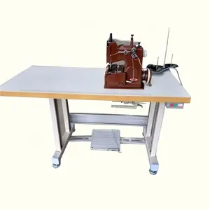 Hina-máquina de coser semiautomática, máquina de coser manual con bolsa de malla de cebolla tejida PP