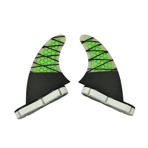 Double tabs2 Carbon Fiber GX Side fin Surfboard Fins