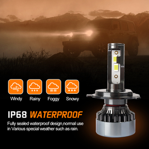 ไฟ LED ติดรถยนต์<span class=keywords><strong>16V</strong></span> H1 H8 H9 H16 H18 9005 9006 9012 luces Para autos CSP LED chips ไฟตัดหมอก6500K สีขาว - Product Image 3