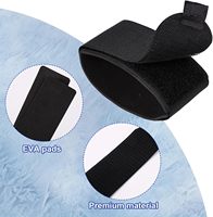 Sangles de poteau de ski robustes crochet/boucle réutilisables attaches durables multi-sport pour le ski randonnée hiver auto-adhésif écologique
