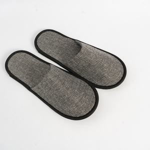 Zapatilla de Hotel de lino natural, <span class=keywords><strong>calzado</strong></span> higiénico antibacteriano para invitados, Spa Resort, comodidades de baño, retiro de bienestar, <span class=keywords><strong>sanitario</strong></span> limpio - Product Image 3
