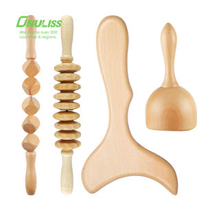 Herramientas de masaje de terapia de madera eléctrica Rosa Herramientas de terapia de madera facial <span class=keywords><strong>colombiana</strong></span> para aplicación corporal hechas de metal duradero - Product Image 3