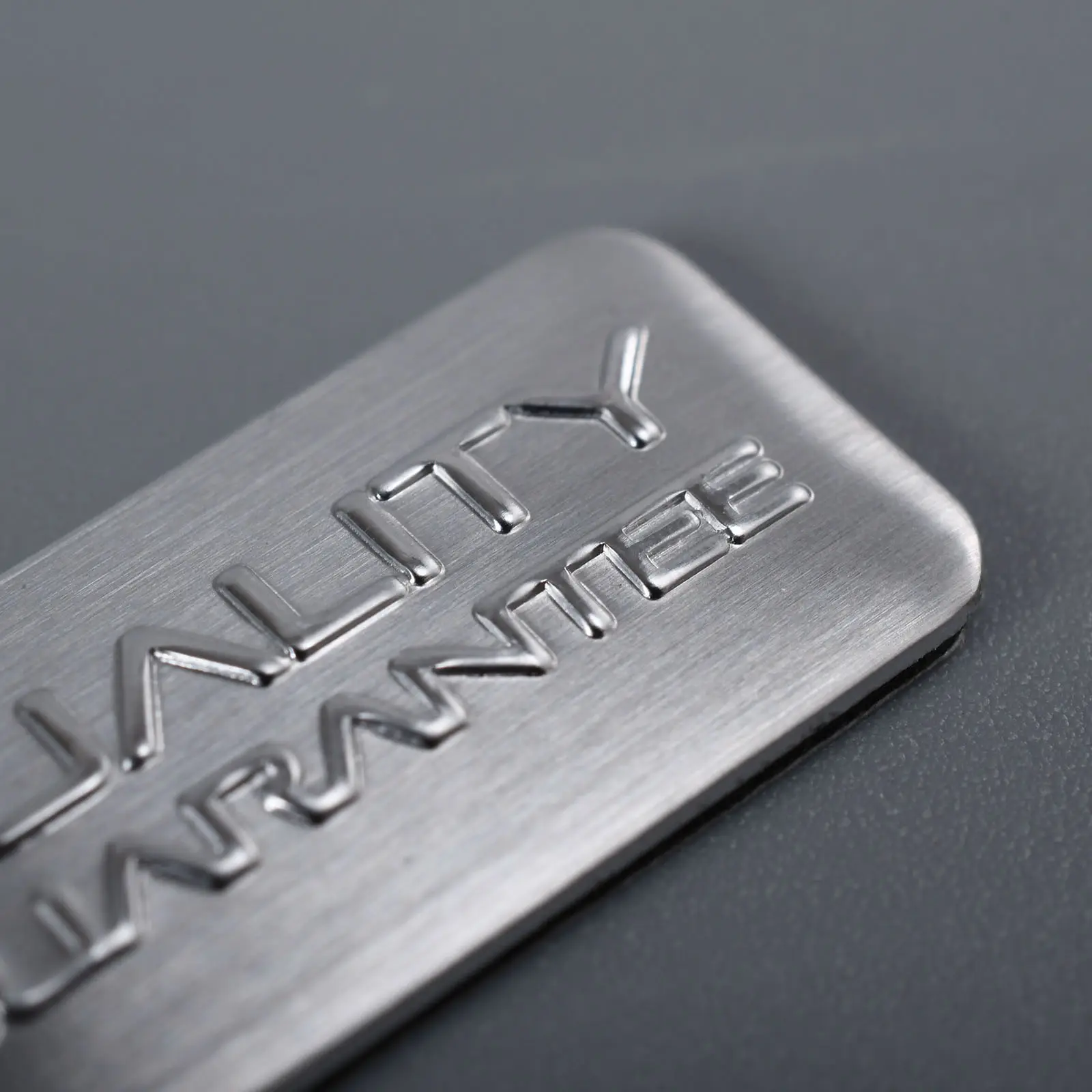 Hoge Kwaliteit Goedkope Custom Merk Gegraveerde Metalen Ambachten Aluminium Sticker Naamplaat