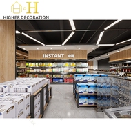 Les étagères de supermarché commerciales produisent des présentoirs, des présentoirs de fruits et légumes pour les magasins de détail