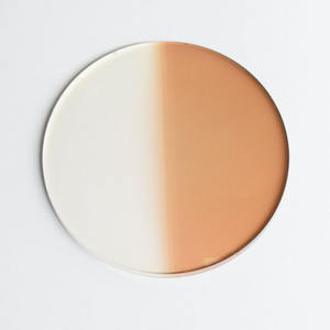 1,56 CR39 Fotocromático Resina <span class=keywords><strong>HMC</strong></span> Óculos Lentes Claras com Alta Transmitância UV420 Proteção Rodada 70mm de Diâmetro - Product Image 2