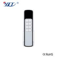 Nouvelle télécommande universelle multi-boutons YET2183 433 MHz (pile incluse) prend en charge le code d'apprentissage 1527