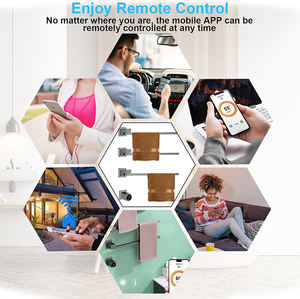 Conception simple porte-serviettes chauffant électrique mural salle de bain sèche-linge chauffe-vêtements et serviettes - Product Image 4