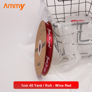 Лента AM-RP014 Ammy Custom, 1 см, 45 ярдов, с 3D-печатью, гросгрейн, для подарочных коробок и рождественских подарков - Product Image 5