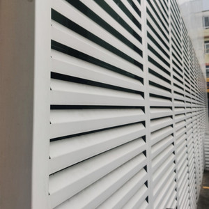 Perfil de hoja de persiana de aluminio para Hospital, pantallas y rejillas de aluminio para construcción <span class=keywords><strong>interior</strong></span> y exterior - Product Image 3