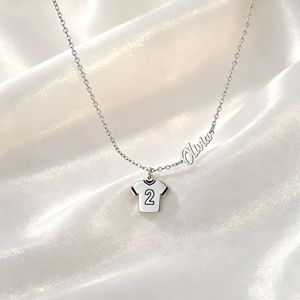 Nuevo Collar con Colgante Minimalista Chapado en <span class=keywords><strong>Oro</strong></span> Estilo Europeo Americano para Mujer <span class=keywords><strong>de</strong></span> <span class=keywords><strong>Amazon</strong></span>, con Cadena <span class=keywords><strong>de</strong></span> Bambú, Ideal para Combinar con Atuendos Deportivos - Product Image 6