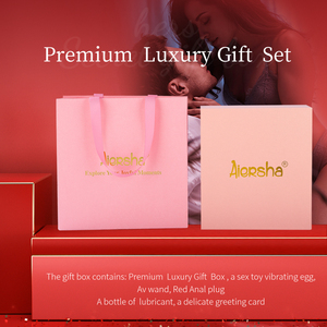 Aiersha lujo Día <span class=keywords><strong>de</strong></span> San Valentín <span class=keywords><strong>pareja</strong></span> regalo adulto romántico erótico amantes sexo juguete regalo AV varita vibrador 4 piezas conjunto - Product Image 4