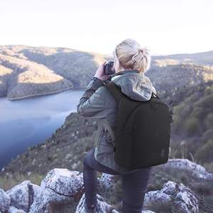 Mochila para cámara de muestra gratuita, bolsa para cámara de fotografía DSLR/SLR/sin espejo de 15-16 pulgadas, estuche rígido impermeable - Product Image 3