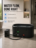 Refroidisseur d'eau pour bain froid 0,3 CV, abaisse la température jusqu'à 3°C, pour athlètes, bain de glace, récupération sportive, thérapie à domicile