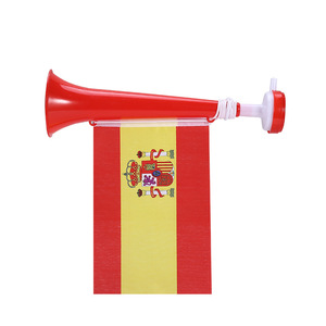 High Quality FOCUS Plastic Football Fan Horn Custom <strong>Digital</strong> <strong>Printed</strong> 2026 World Soccer Cup <strong>Flag</strong> 14*21cm Cheering Horn - Product Image 3
