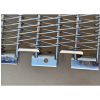 Convoyeur à spirale en acier inoxydable à mailles de chaîne pour fours de refroidissement, de congélation rapide, de séchage, de recuit de vêtements et de fours tunnel
