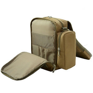 Sac à dos tactique pour hommes, sports de plein air, 5L, antivol, camouflage, tissu Oxford, sac bandoulière avec poche zippée, sangle en toile - Product Image 2