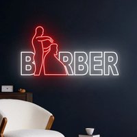 Enseignes néon LED personnalisées, bandes lumineuses LED flexibles, néons en tube de verre faits à la main, adaptés aux bars VIP et aux salons de coiffure