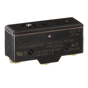 สวิตช์แอคชั่นแบบสแนป Z-15GW2255-B Z-15GW22-B Z-15GW-B SPDT ตัวกระตุ้นแบบลูกกลิ้ง 15A 250VAC - Product Image 2