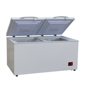 Congélateur coffre et réfrigérateur solaires à double porte pleine Smad - Product Image 1
