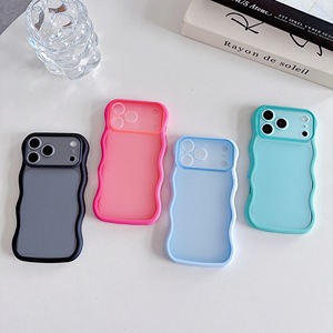 เคสโทรศัพท์มือถือกันกระแทกสีลูกกวาดลายคลื่นสุดสร้างสรรค์สำหรับ <span class=keywords><strong>iPhone</strong></span> <span class=keywords><strong>11</strong></span> 12 13 <span class=keywords><strong>14</strong></span> 15 16 17 18 <span class=keywords><strong>Pro</strong></span> <span class=keywords><strong>Max</strong></span> ขายส่ง - Product Image 4