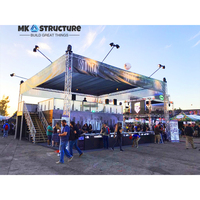 Sistema de Iluminación LED para Escenarios con Torre de Elevación y Estructura de Aluminio Resistente, Embalado en Palé