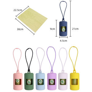 Großhandel biologisch abbaubare Hundekot Taschen mit Spender tragbare umwelt freundliche Hersteller Versorgung - Product Image 3