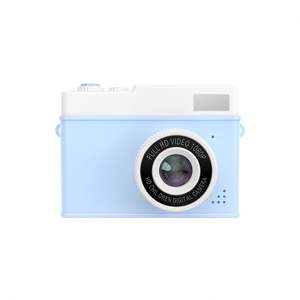 Appareil photo numérique miniature vintage pour enfants, écran IPS 2,0 pouces, double caméra, photographie en un clic, compatible Instax, léger, jouets pas chers - Product Image 4