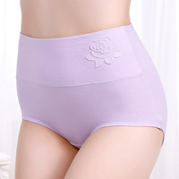 Sous-vêtements pour femmes en coton pur, taille haute, grande taille, lingerie sculptante de haute qualité, culottes pour femmes