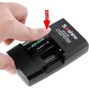 Soshine Cr123 Cr2 Smart Battery <b>Charger</b> For Camera 3V Rechargeable Batteries Desktop Type With <b>Usb</b> Cable - Product Image 4