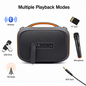 Enceinte portable 40W pour divertissement à domicile avec lumières LED RGB, USB, <span class=keywords><strong>carte</strong></span> TF et radio FM - Product Image 3
